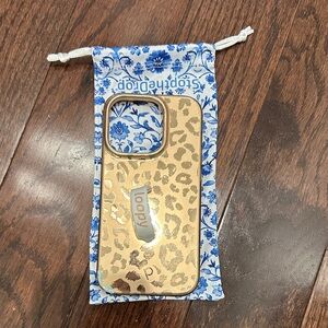 Loopy Case IPhone 14 Pro Metallic Leopard Phone Case